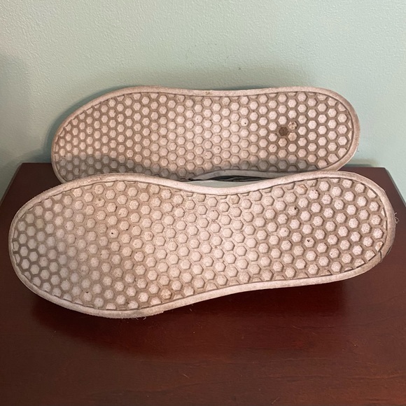 ☘️Sam Edelman “Lacey” Leather Crocodile Black Slip On Platform Loafer/Sneaker - Picture 4 of 5